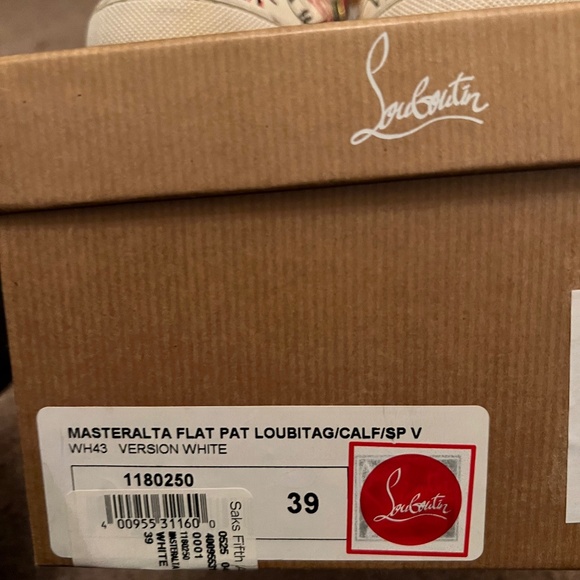 Christian Louboutin Masteralta Flat Pat slip on sneaker size 39 - Picture 5 of 5